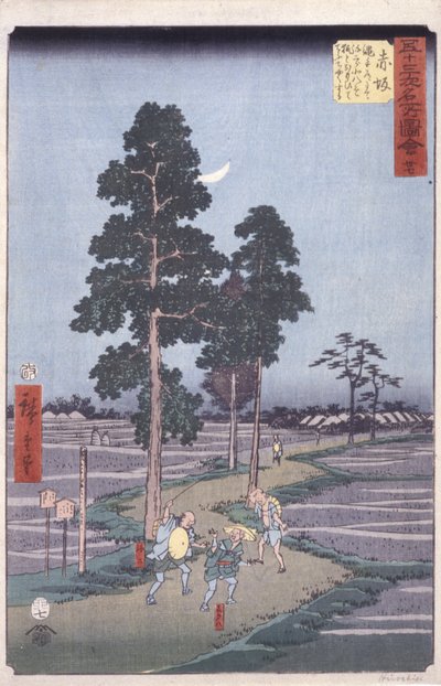 Akasaka by Ando or Utagawa Hiroshige