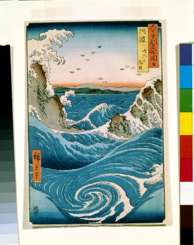 Awa by Ando or Utagawa Hiroshige