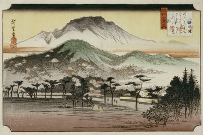Evening Bell at Mii Temple, from the series 