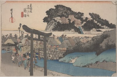 Fujisawa by Ando or Utagawa Hiroshige