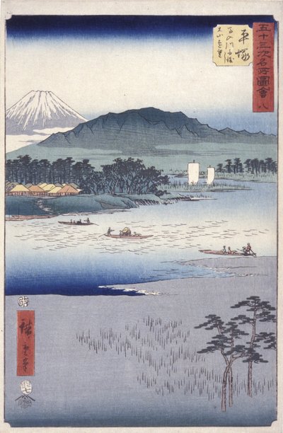 Hirazuna by Ando or Utagawa Hiroshige