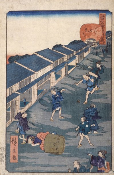 Imuta [42] by Ando or Utagawa Hiroshige