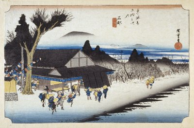 Ishibe by Ando or Utagawa Hiroshige