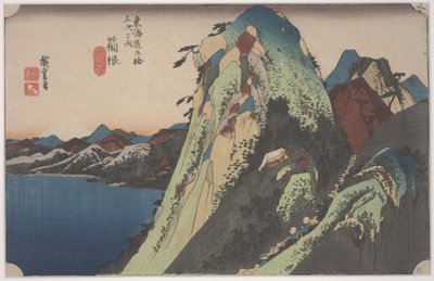 Lake Scene by Ando or Utagawa Hiroshige