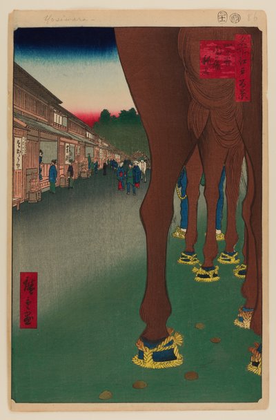 Naito Shinjuku, Yotsuya by Ando or Utagawa Hiroshige