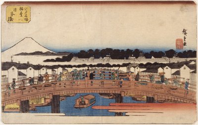 Nihonbashi by Ando or Utagawa Hiroshige