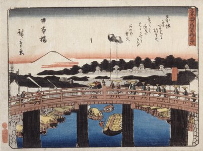 Nihonbashi by Ando or Utagawa Hiroshige