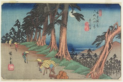 No. 26 Mochizuki by Ando or Utagawa Hiroshige