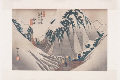 No. 29, Wada by Ando or Utagawa Hiroshige