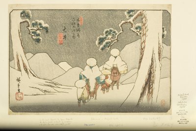 No. 47, Ōi by Ando or Utagawa Hiroshige
