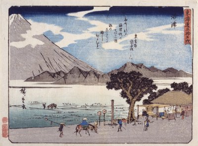 Numazu by Ando or Utagawa Hiroshige