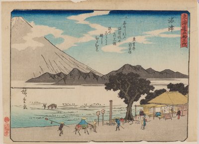 Numazu by Ando or Utagawa Hiroshige