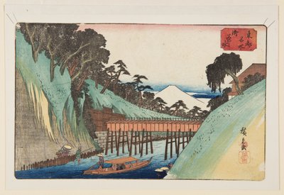 Ochanomizu by Ando or Utagawa Hiroshige