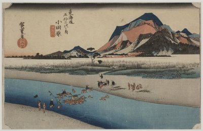 Sakawa River by Ando or Utagawa Hiroshige