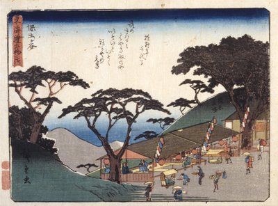 Totsuka by Ando or Utagawa Hiroshige
