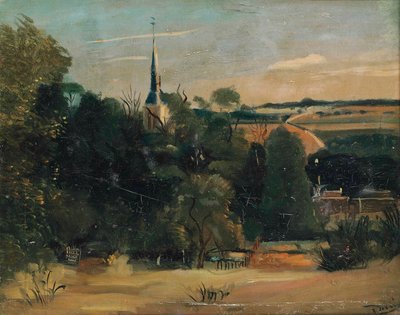 View of Donnemarie-en-Montois by Andre Derain