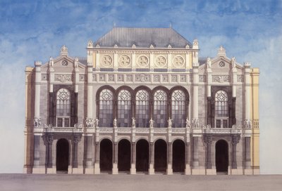 Vigado Concert Hall, Budapest, Hungary by Andras Kaldor
