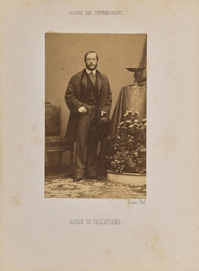 Baron de Talleyrand by Andre Adolphe Eugene Disderi