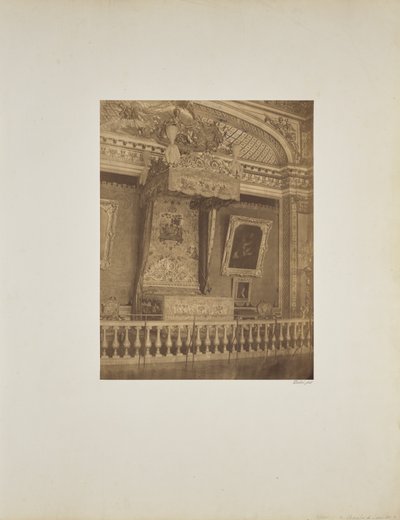 Room of Louis XIV by Andre Adolphe Eugene Disderi