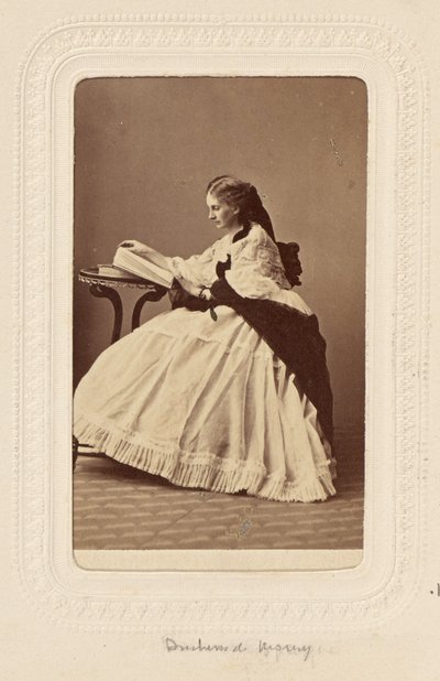 Duchess of Morny [née Troubetskoi, Illegitimate Daughter of Nicholas I] by Andre Adolphe Eugene Disderi