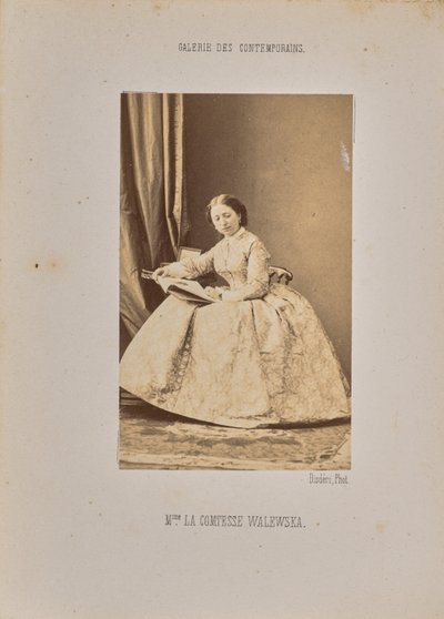 Madame la comtesse Walewska by Andre Adolphe Eugene Disderi