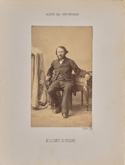 Count of Persigny by Andre Adolphe Eugene Disderi