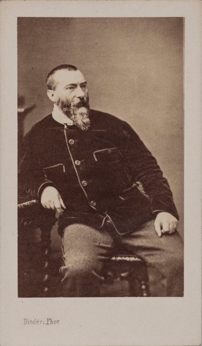 Portrait of Alphonse Karr by Andre Adolphe Eugene Disderi