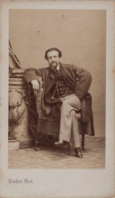 Portrait of Arthur Kalkbrenner, 1869 by Andre Adolphe Eugene Disderi
