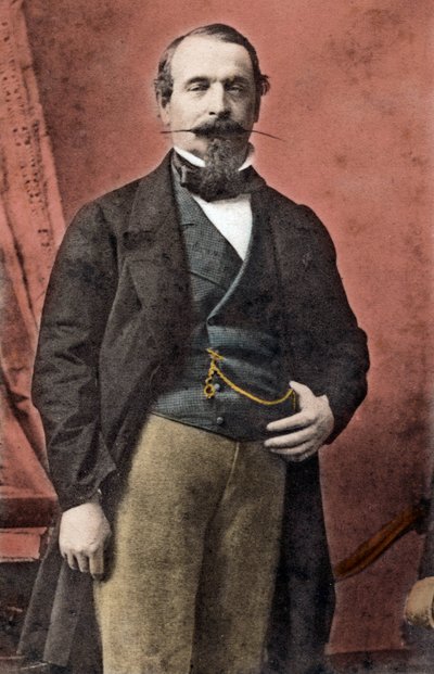 Portrait of Napoleon III (Louis-Napoleon Bonaparte) by Andre Adolphe Eugene Disderi