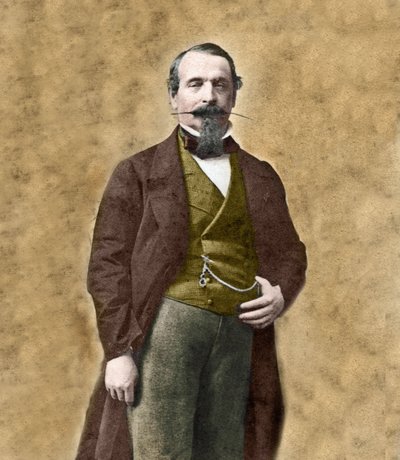 Portrait of Napoleon III (Louis Napoleon Bonaparte) by Andre Adolphe Eugene Disderi