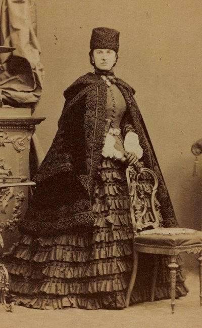 Portrait of Anne Sutherland-Leveson-Gower, Duchess of Sutherland by Andre Adolphe Eugene Disderi