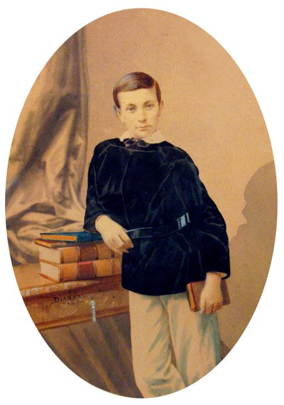 Prince Albert I of Monaco, c.1860 by Andre Adolphe Eugene Disderi