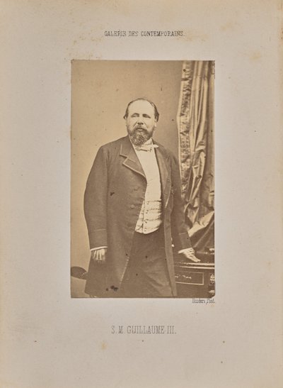 His Majesty William III by Andre Adolphe Eugene Disderi