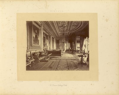 The Crimson Drawing Room by Andre Adolphe Eugene Disderi