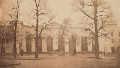 The Exposition Universelle of 1855. Main Entrance of the Palais des Beaux-Arts by Andre Adolphe Eugene Disderi