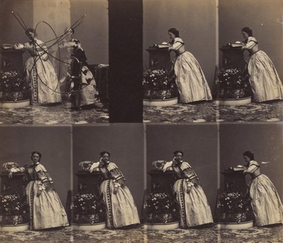 V Queniaus, May-June 1860 by Andre Adolphe Eugene Disderi