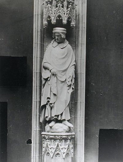 Copy of a Statue of Jean Bureau, Sire de la Riviere by Andre Beauneveu