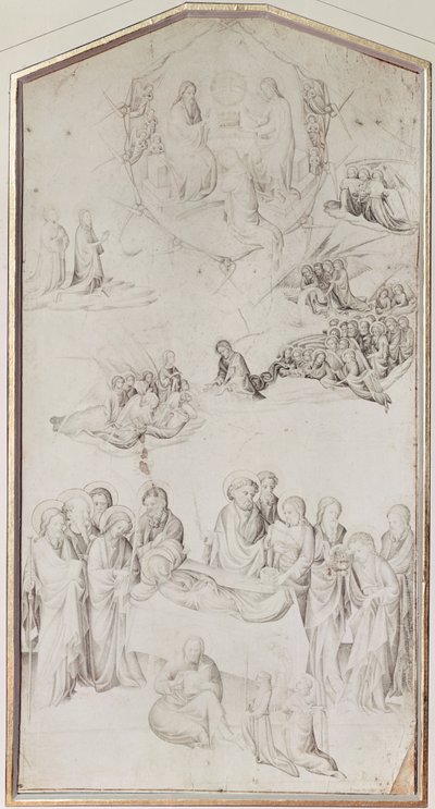The Funeral of the Virgin by Andre Beauneveu