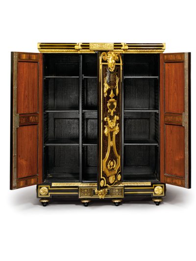 Louis XIV Petit Armoise by Andre Charles (attr. to) Boulle