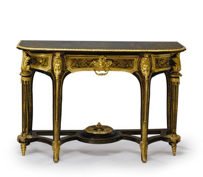 One of a matched pair of Louis XIV pier tables, c.1710 by Andre Charles (attr. to) Boulle