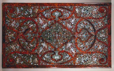 Encrusted Top in Style of Andre-Charles Boulle (detail) by Andre Charles Boulle