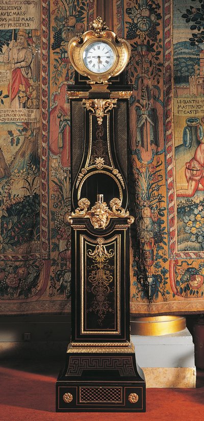 Louis XIV-style pendulum clock by Andre Charles Boulle