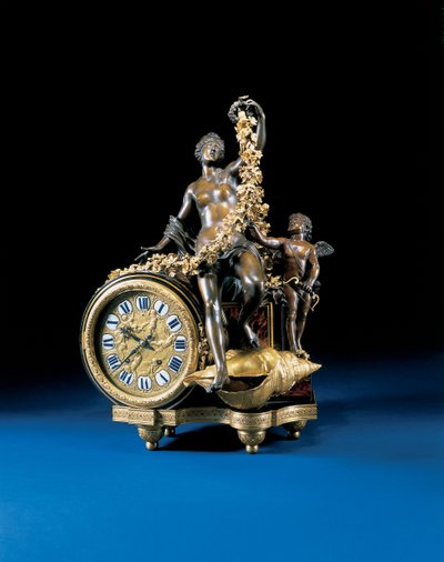 Louis XIV mantel clock, c.1715 by Andre Charles Boulle