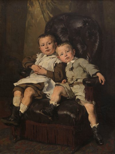 Paul and Edmond Roger, Stepchildren of the Painter by Andre Cluysenaar