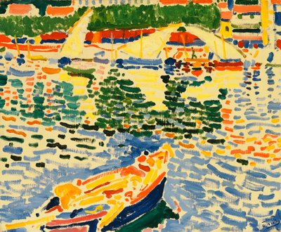 Boats at the Port of Collioure by Andre Derain
