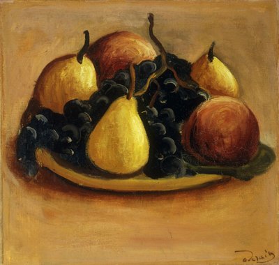Pears, Peaches and Grapes by Andre Derain
