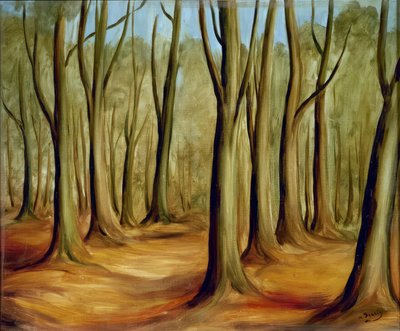 The Forest of Fontainebleau by Andre Derain