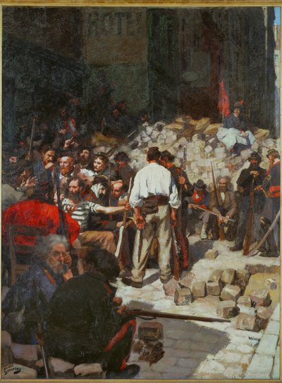 The Commune: The Barricade by Andre Devambez