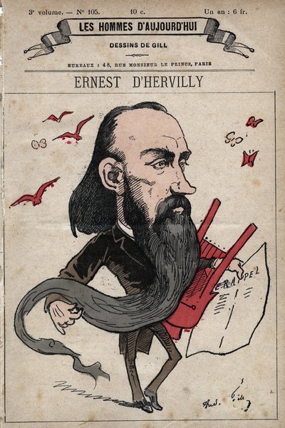 Cartoon of Ernest d
