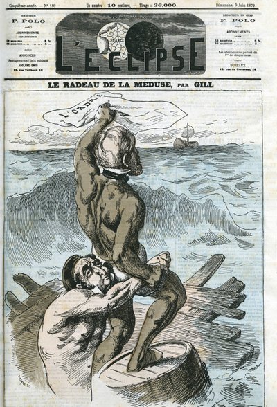 Eugene Rouher (1814-1884), and Clement Duvernois (1836-1879), French politicians. Cover in 
